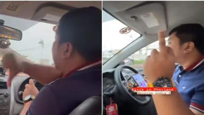 Thai cab driver abuses Indian tourists, calling them kanjoos' over fare dispute, later apologises (VIDEO)