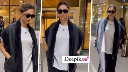 Deepika Padukone radiated pregnancy glow in chic airport look [WATCH]
