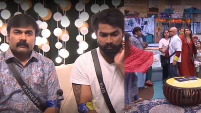 'എന്റെ പിള്ളേര് ചെകിടത്ത് തന്നേനെ', പോരടിച്ച് രതീഷും സുരേഷും; 'ഇതെന്താ ചന്തയോ ?' കട്ടക്കലിപ്പില്‍ ബിഗ് ബോസ് 