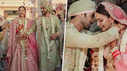 Kriti Kharbanda ties knot with Pulkit Samrat; couple shares wedding photos [PICTURES]