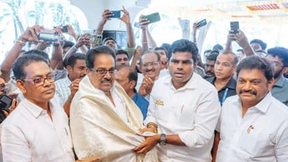 பா.ஜ.க.வுக்கு கொ.மு.க. ஆதரவு: பெஸ்ட் ராமசாமியைச் சந்தித்து நன்றி தெரிவித்த அண்ணாமலை