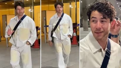 Nick Jonas lands in Mumbai to be with his family; Priyanka Chopra, Malti are currently in India