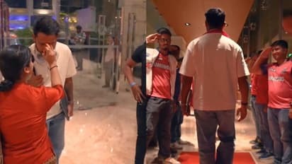 പോയത് വെറുമൊരു താരമായി,വന്നത് സൂപ്പര് താരമായും; രാജസ്ഥാന് ക്യാംപിലെത്തിയ ധ്രുവ് ജുറെലിന് ബിഗ് സല്യൂട്