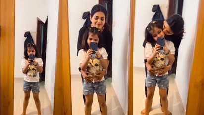 'ഒറ്റയ്ക്ക് റീലെടുക്കാനും സമ്മതിക്കില്ല', മകള്‍ക്കൊപ്പമുള്ള റീല്‍ പങ്കുവച്ച് ലക്ഷ്മി പ്രമോദ്