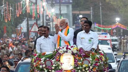 தமிழகத்தில் மீண்டும் களம் இறங்கும் மோடி.. சென்னையில் ரோட் ஷோ.. வேலூரில் பொதுக்கூட்டம்- முழு பயண திட்டம் இதோ 