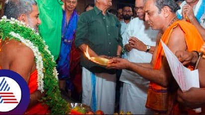 ದಕ್ಷಿಣ ಕನ್ನಡ:  ಮೂಲ್ಕಿ ಬಪ್ಪನಾಡು ಕ್ಷೇತ್ರಕ್ಕೆ ಪೇಜಾವರ ಸ್ವಾಮೀಜಿ ಭೇಟಿ