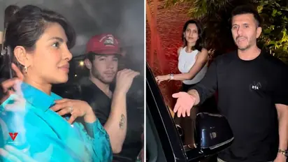 Priyanka Chopra, Nick Jonas visit Farhan Akhtar's house for dinner; video goes viral