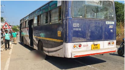 ലോ ഫ്ളോർ ബസിന്റെ പിൻചക്രം ഇരു കാലിലൂടെയും കയറിയിറങ്ങി; വീട്ടമ്മയ്ക്ക് ഗുരുതര പരിക്ക്