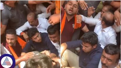 ನಗರ್ತಪೇಟೆ ಹನುಮಾನ್ ಚಾಲೀಸಾ ರ್ಯಾಲಿ, ತೇಜಸ್ವಿ ಸೂರ್ಯ ಮೇಲೆ ಕಾಂಗ್ರೆಸ್ ದೂರು; ವಶಕ್ಕೆ ಪಡೆದ ಪೊಲೀಸ್!