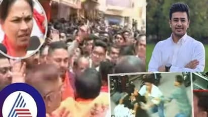 ஹனுமான் பாடல் விவகாரம்.. MP-கள் ஷோபா மற்றும் தேஜஸ்வி சூர்யா போலீசாரால் தடுத்து வைக்கப்பட்டதால் பரபரப்பு!