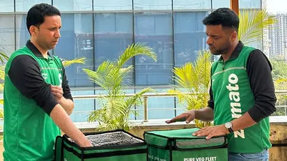 Zomato launches 'Pure Veg Mode' with 'Pure Veg Fleet', CEO Deepinder Goyal steps out for delivery