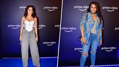 Prime Video Event 2024: Nushrratt Bharuccha, Sonakshi Sinha and others attend red carpet in style