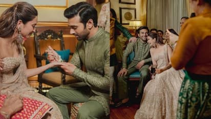 Pulkit Samrat, Kriti Kharbanda share heart-warming moments from their Mehendi ceremony in latest pictures
