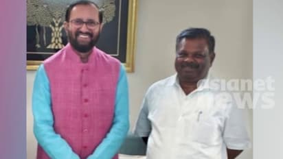 എസ് രാജേന്ദ്രൻ ബിജെപിയിലേക്ക് ? നിര്ണായക നീക്കം; ദില്ലിയിൽ പ്രകാശ് ജാവദേക്കറുമായി കൂടിക്കാഴ്ച