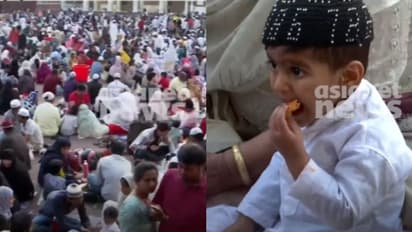 ഭക്ഷണ പൊതികളുമായി എത്തും, എല്ലാവർക്കും സ്നേഹത്തോടെ പങ്കുവെച്ച് നോമ്പുതുറ, മനസ്സു നിറയ്ക്കും കാഴ്ച