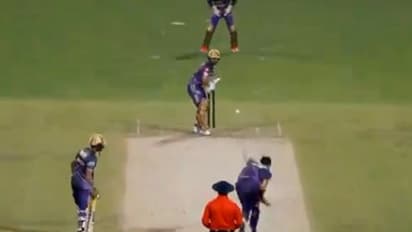 IPL 2024: Rinku Singh smashes Mitchell Starc for a huge six in KKR's warm-up match (WATCH)