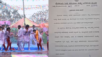 Bengaluru water crisis: 'Conserve water, refrain from pool dances' BWSSB urges residents ahead of Holi