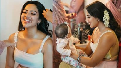 అమలాపాల్ కి ట్విన్స్ పుట్టబోతున్నారా..ఎలా హింట్ ఇచ్చిందో చూడండి, మైండ్ బ్లోయింగ్ ఫొటోస్ వైరల్