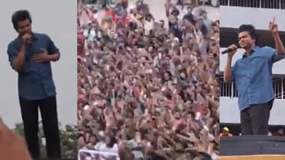 'കോടാനുകോടി നന്ദി, വളരെ സന്തോഷം..'; മലയാളം പറഞ്ഞ് ആരാധകരെ ഞെട്ടിച്ച് വിജയ്