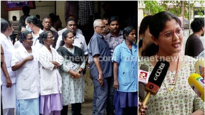 ആശുപത്രിയില് പൊലീസ് എത്തിച്ച പ്രതി നഴ്സിനെ തൊഴിച്ചു; പ്രതിഷേധവുമായി ആരോഗ്യപ്രവര്ത്തകര്