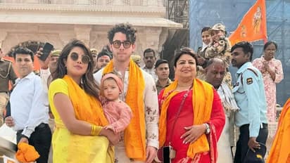 అయోధ్య రామమందిరంలో ప్రియాంక చోప్రా, కుటుంబంతో కలిసి బాలరాముడి దర్శనం..