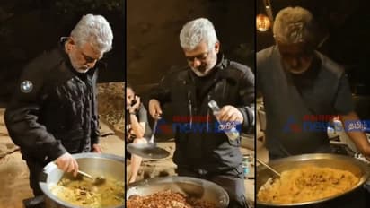 Ajith : சமையலிலும் AK கிங்கு தான்! மனுஷன் என்ன அழகா பிரியாணி சமைக்குறாரு - வைரலாகும் அஜித்தின் குக்கிங் வீடியோ