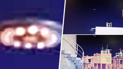 SHOCKING! Mysterious UFO sighting over Mexican oil rig sparks speculation of underwater alien base