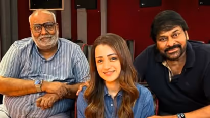Vishvambhara: Trisha Krishnan meets Chiranjeevi, MM Keeravani for socio-fantasy movie