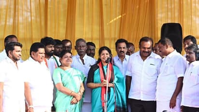 தூத்துக்குடியில் ராக்கெட் ஏவுதளம் அமைய முழுமூச்சாக பாடுபட்டவர் கனிமொழி - அசை்சர் கீதா ஜீவன் தகவல்