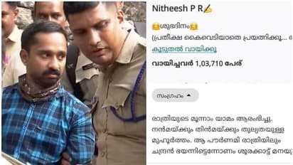 കട്ടപ്പന ഇരട്ടകൊലക്കേസിൽ ദൃശ്യം മോഡൽ ടെയിൽ എന്റ്; മുഖ്യപ്രതി നിതീഷ് നോവൽ എഴുത്തുകാരൻ, കഥയിൽ ദുർമന്ത്രവാദവും!