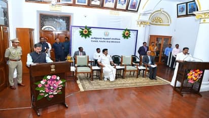 உயர்கல்வித்துறை அமைச்சராக மீண்டும் பொன்முடி பதவியேற்பு!