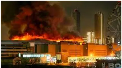 ರಷ್ಯಾ ಮ್ಯೂಸಿಕ್ ಕನ್ಸರ್ಟ್ ಹಾಲ್ ಮೇಲೆ  ಭಾರೀ ಉಗ್ರರ ದಾಳಿ, 60 ಜನರ ಬಲಿ!