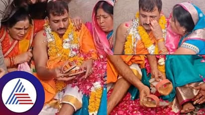 ರಾಮಾಯಣ ಸ್ಪೂರ್ತಿಯಿಂದ ತನ್ನದೇ ಚರ್ಮದ ಚಪ್ಪಲಿ ಮಾಡಿಸಿ ತಾಯಿಗೆ ತೊಡಿಸಿದ ಮಗ! 