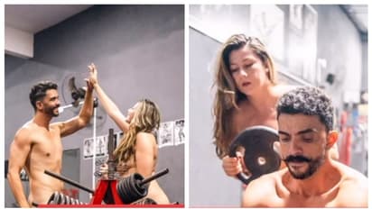 ന​ഗ്ന വ്യായാമം; തങ്ങളുടെ ആരോഗ്യകരമായ ദാമ്പത്യത്തിന്‍റെ രഹസ്യം അതാണെന്ന് ദമ്പതികൾ, വൈറല്‍ വീഡിയോ കാണാം 