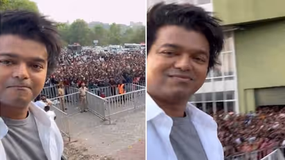 Thalapathy Vijay in Kerala: Superstar clicks his signature selfie video with fans; clip goes viral