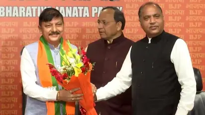 6 former Himachal MLAs who were disqualified as Congress legislators join BJP