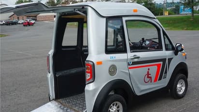 ವ್ಹೀಲ್‌ಚೇರ್ ಬಳಸುವರಿಗಾಗಿ ಕೈಗೆಟುಕುವ ದರದಲ್ಲಿ ZEV ನ್ಯಾನೋ ಎಲೆಕ್ಟ್ರಿಕ್ ಕಾರು!