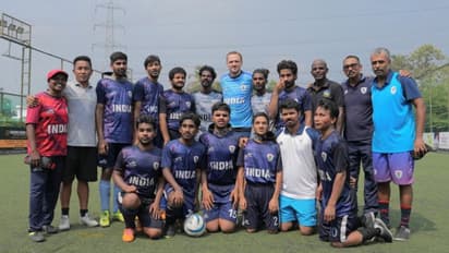 ബ്ലൈൻഡ് ഫുട്ബോൾ ചാംപ്യൻഷിപ്പ്: ഇന്ത്യൻ പുരുഷ ടീം തായ്ലാന്റിലേക്ക്, ഗോൾ കീപ്പറായി മലയാളിയും !