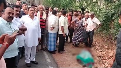 ಭೀಕರ ರಸ್ತೆ ಅಪಘಾತದಲ್ಲಿ ಮಹಿಳೆ ಸಾವು; ಕುಟುಂಬಸ್ಥರ ಆಕ್ರಂದನ ಕಂಡು ಕಾರು ನಿಲ್ಲಿಸಿ ಸಾಂತ್ವನ ಹೇಳಿದ ಗೃಹ ಸಚಿವ