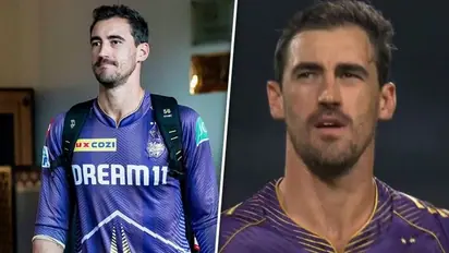 IPL 2024, KKR vs SRH: Mitchell Starc, acquired for Rs 24.75 Crore, concedes 22 Runs in first two overs