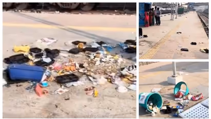 ഉദ്ഘാടനം കഴിഞ്ഞ രണ്ട് മാസം, വൃത്തിഹീനമായ അയോധ്യ റെയില്‍വേ സ്റ്റേഷന്‍റെ വീഡിയോ വൈറല്‍; പിന്നാലെ അരലക്ഷം പിഴ 