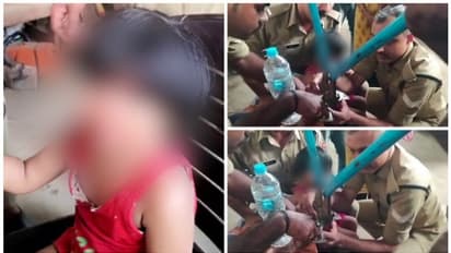 'കരയല്ലേ, ഇപ്പോ ശരിയാകും'; ഇഡ്ഡലിത്തട്ടിൽ വിരൽ കുടുങ്ങി മൂന്നു വയസുകാരി, രക്ഷകരായി ഫയർഫോഴ്സ്