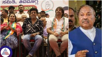 ಶಿವಮೊಗ್ಗ ಗೀತಾ ಶಿವರಾಜ್ ಕುಮಾರ್ ಡಮ್ಮಿ ಕ್ಯಾಂಡಿಡೇಟ್; ಈಶ್ವರಪ್ಪ ಡಬ್ಬ ಸೌಂಡ್: ವಾಗ್ದಾಳಿ ರಾಜಕಾರಣ