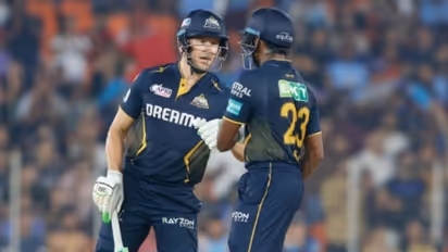 பும்ரா வேகத்திற்கு 168 ரன்னுக்கு சுருண்ட குஜராத் டைட்டன்ஸ் – ஆறுதல் கொடுத்த தமிழக வீரர் சாய் சுதர்சன்! 