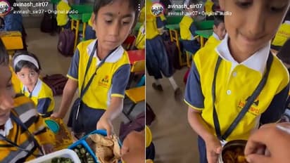 എന്തൊരു നല്ല വിദ്യാർത്ഥികൾ, എന്ത് ഭാ​ഗ്യമുള്ള ടീച്ചർ; കാണാം ക്ലാസ്‍റൂമിലെ ആ മനോഹര കാഴ്ച 