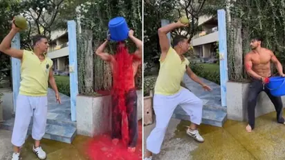 Holi 2024: 'Bade Miyan Chote Miyan' stars Akshay Kumar, Tiger Shroff's latest video is hilarious-WATCH