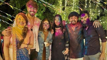 ಸ್ಯಾಂಡಲ್‌ವುಡ್  ಸೆಲೆಬ್ರಿಟಿಗಳ ರಂಗಿನ ಹಬ್ಬ ಹೋಳಿಯ ಸಂಭ್ರಮ ಹೇಗಿತ್ತು ನೋಡಿ