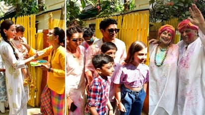 Holi 2024: Shabana Azmi, Javed Akhtar host party for friends and family- see photos