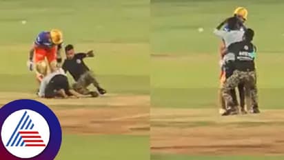 ಪಂಜಾಬ್-ಆರ್ಸಿಬಿ ಪಂದ್ಯದ ವೇಳೆ ಸೆಕ್ಯೂರಿಟಿ ವೈಫಲ್ಯ! ಕ್ರೀಡಾಂಗಣಕ್ಕೆ ನುಗ್ಗಿ ಕೊಹ್ಲಿ ಕಾಲು ಹಿಡಿದ ಅಭಿಮಾನಿ!