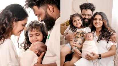 'ഞങ്ങളുടെ വീട്ടിലെ പുതിയ അതിഥി, ആദം ഖുറേഷി'; മകന്‍റെ പേര് പങ്കുവച്ച് ലക്ഷ്‍മി പ്രമോദ്